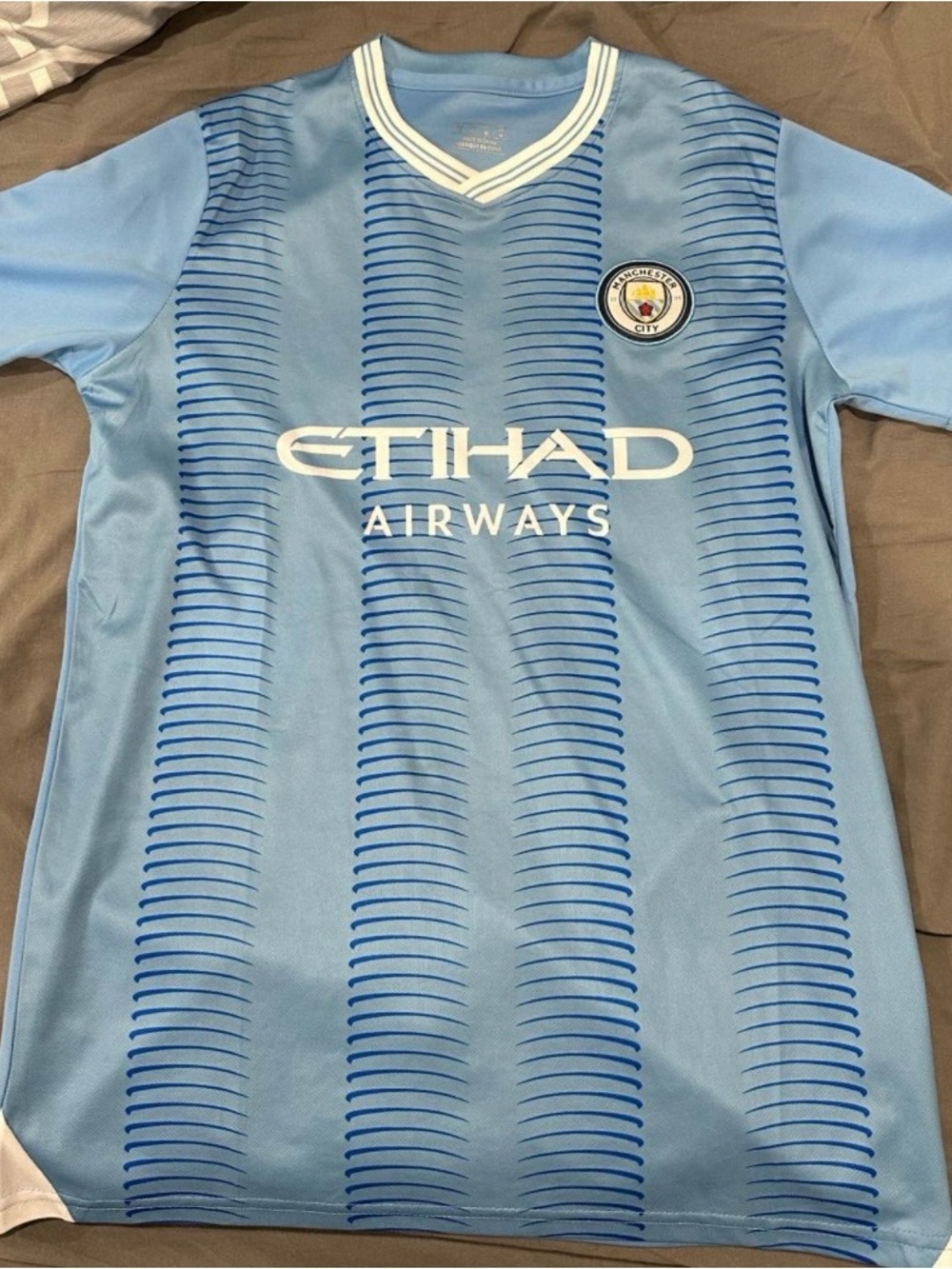 Manchester City Light Blue Etihad Jersey